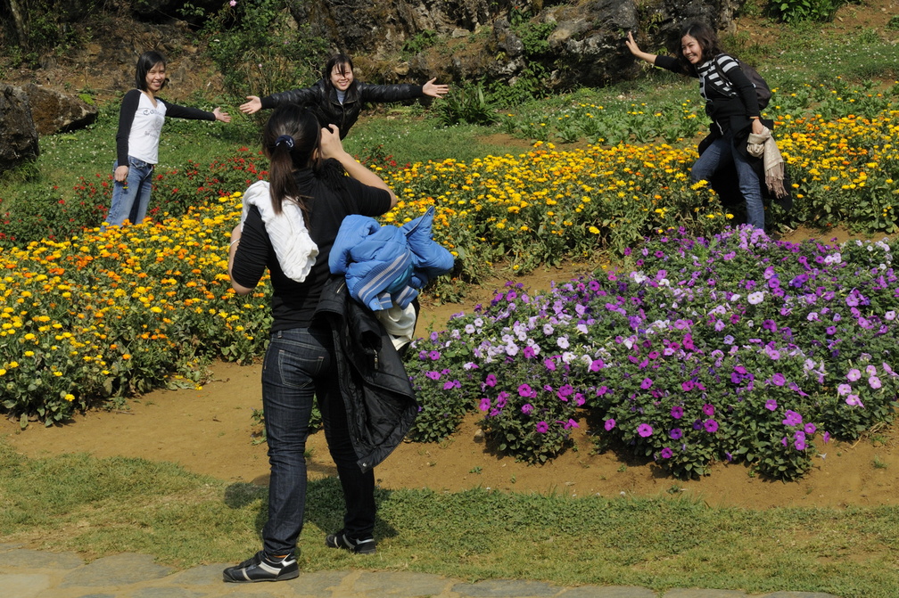 Touristes vietnamiennes