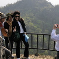 Touristes au mont Ham Rong