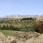 Agrignete vue des ruines