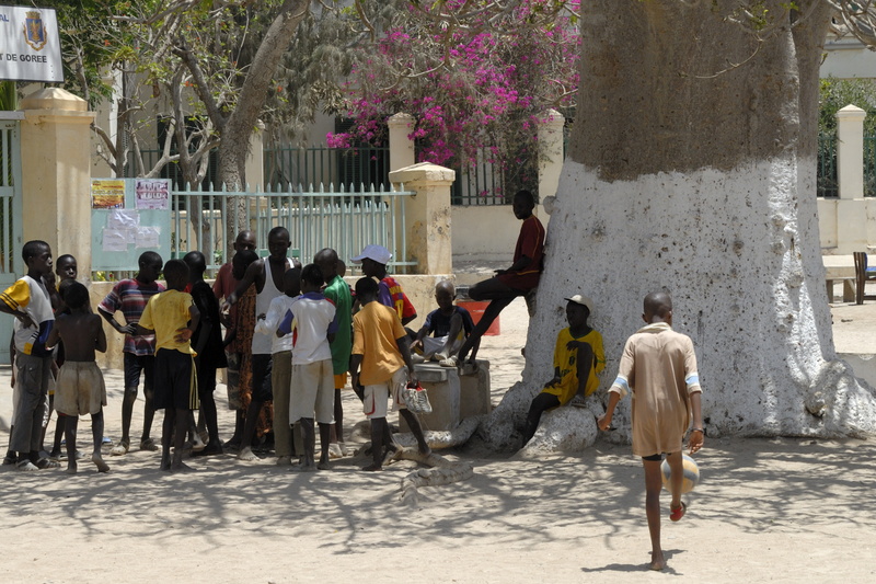 Sortie de l'école