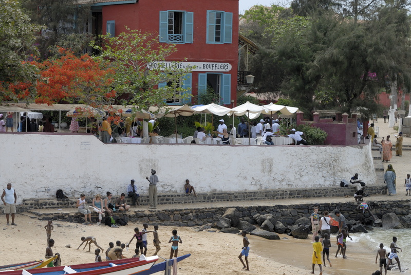 Plage devant l'auberge du Chevalier de Boufflers