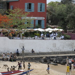 Plage devant l'auberge du Chevalier de Boufflers