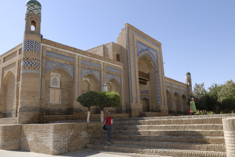 La médersa Matinyaz Divanbegi, désormais restaurant