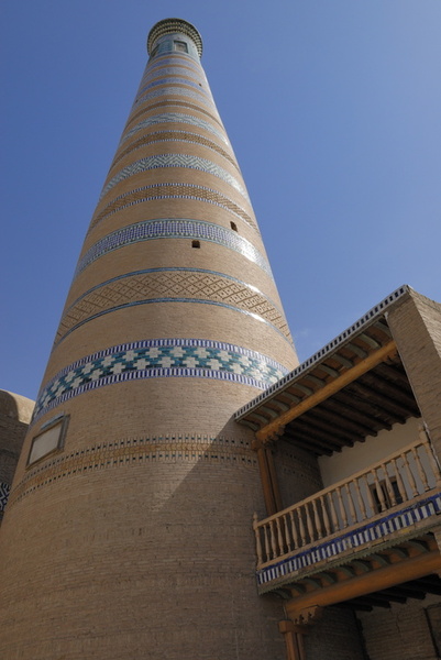 Le minaret Khodja : 44,8 mètres de haut