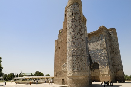 Les deux piliers de l'arche de l'Ak Seraï