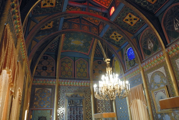 Plafonds des appartements privés de l'Emir Alim Khan