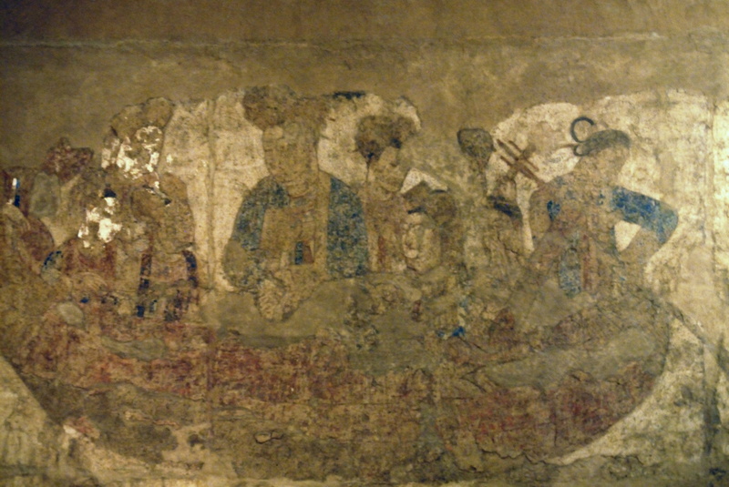 Princesse chinoise conduite vers le harem royal