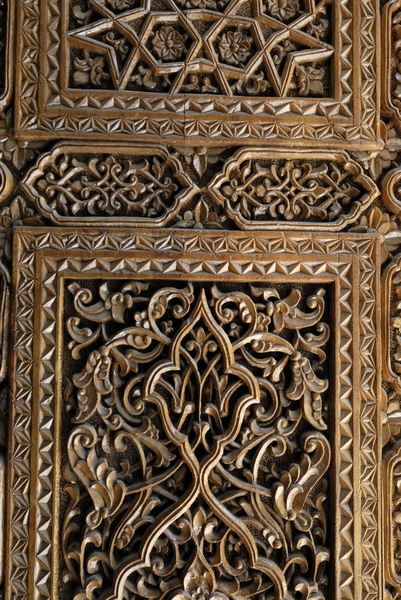Détail de porte (Chah-i-Zinda)