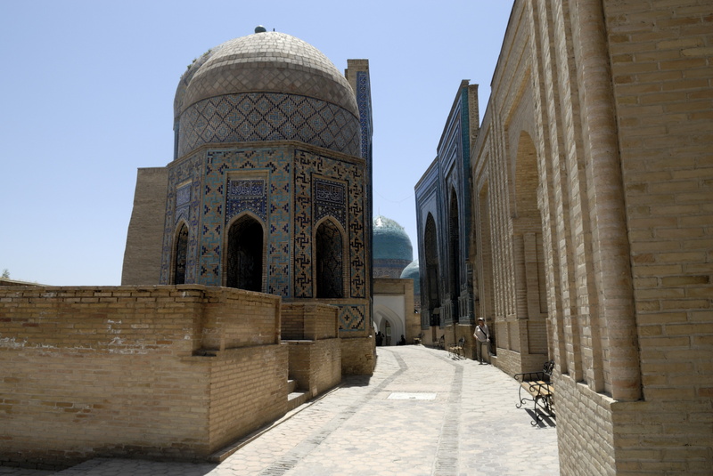 Le mausolée octogonal (Chah-i-Zinda)