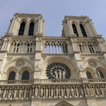 L facade ouest de Notre-Dame