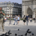 Un ami des pigeons
