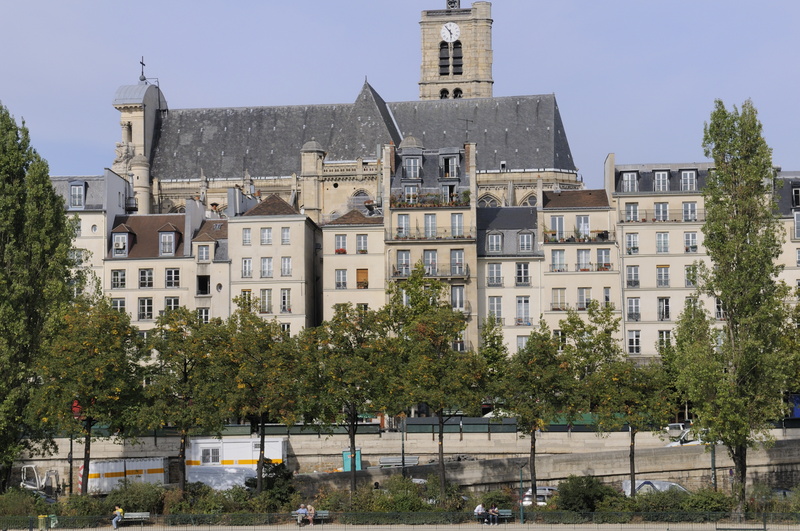 Le Quai des Célestins et Saint-Paul