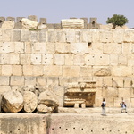 Soubassement du Temple de Jupiter (89 m sur 50)