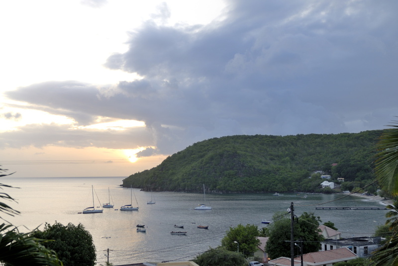 Ciel d'orage sur Anses d'Arlet