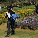 Touristes vietnamiennes