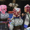 Trois femmes hmong noir