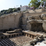 Les bains romains, en dessous du Grand Sérail